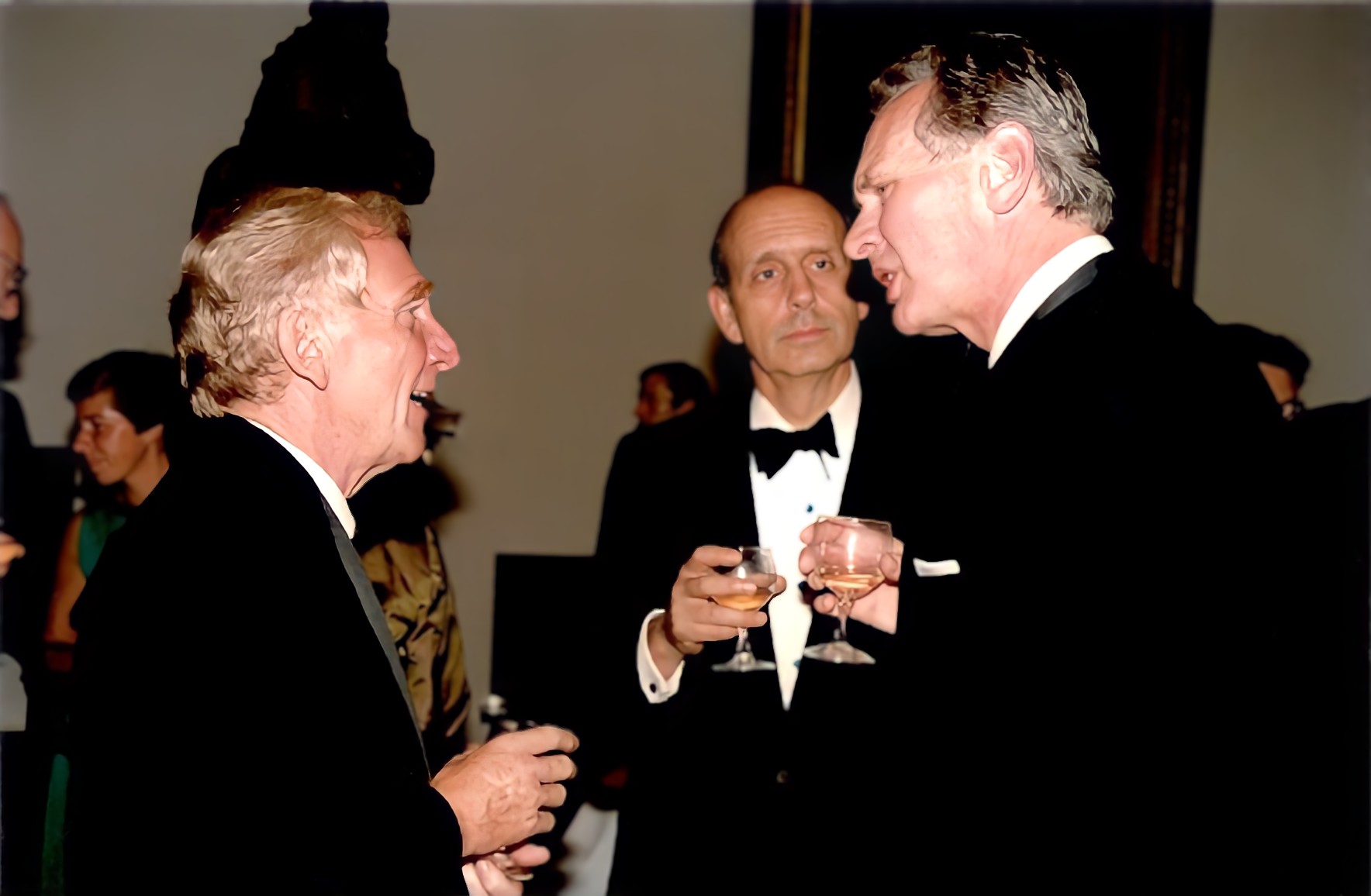 Prof. Dr. Mestmäcker, Justice Breyer, and Prof. Dr. Grimm